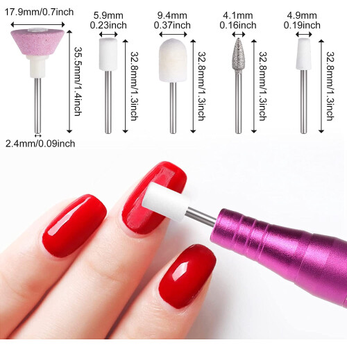 Nail File Replacement Heads Set 15 pcs 1