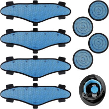 4 Pack Hard Hat Top Pad, Hard Hat Liner Washable HardHat Cooling Liner Accessories, Suspension Sweat Band Replacement