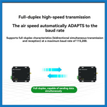 Módulo UHF Sem Fio E34-DTU 2.4GHz Transceptor RF Full-Duplex Rádio de Dados Sem Fio 2G4D20 20dbm Rádio Industrial