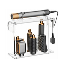 Acrylic Holder and Organizer Compatible with and Airwrap Attachments, Airwrap Stand Storage, for Airwrap Styler Rack