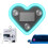 Solar Heart-Shaped LED Ambient Light, IP65 Waterproof, 2026 1
