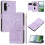 Leather Flip Wallet Case for Samsung Galaxy A36 5G Purple 1