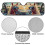 Foldable Windshield Sun Shade for Jeep Wrangler TJ/JK/JKU 6