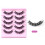 D-Curve False Eyelashes Natural Synthetic 5 Pairs 1