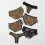 Women's Leopard Print Lace Thong Panties 6-Pack 4