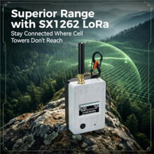 GAT562 Pro Meshtastic Tracker NRF52840 LoRa Node 1.3" TFT Color Screen SX1262 LoRa 30dBm High Power Tracker 915MHZ