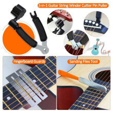 28Pcs Guitar Tool Kit , Guitar Maintenance Kit with Carry Bag, Guitar Repair Kit for Acoustic Electric Guitar