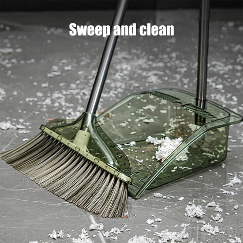 Broom and Dustpan Combo Set Long Handle 1