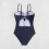 Women's Wrap Front One-Piece Swimsuit with Tummy Control 4