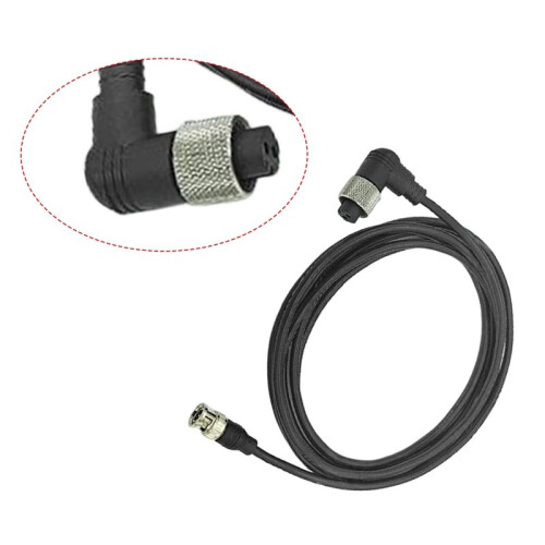 Acceleration Sensor Connection Wire 10SL-4 Universal Vibrations MIL-C-5015 to BNC Signal Wire Right Angle