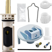 1222 Pressure Balancing Valve Core Kit: with Removal Tool & 116653 Handle Adapter for Moen Tub/Shower Faucets