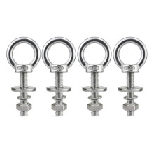 Steel Extended Eye Screw M10x50mm Heavy Duty Set