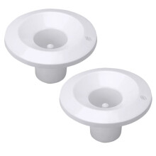 2 Stück Universal Wasserspender Trichterabdeckung, Flaschenwasser Eimer Adapterabdeckung, für Bodenmontierte Wasserspender