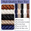 Braided Hair Ties for Men 10 Pcs 3