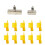 Yellow Glue Tabs Set for Car Dent Repair Combination Tool for Easy Auto Body Fixes 1