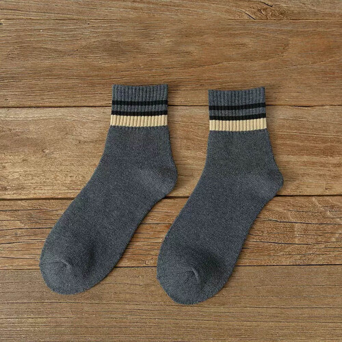 IOPQO Wool Sleep Socks Men Dark Gray One Size 1