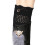 Women's Leg Warmers Crochet Knit Acrylic 2PCS Black 1PCS 7