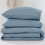 Boho Comforter Set Dusty Blue Full Size 3pcs 8