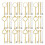 3 Tiered Tray Hardware Kit,Cake Stand Hardware,Stacking Cupcake Stand Fittings,Fruit Cake Plate Handle Fitting Rod 1