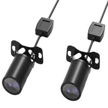 2 PCS Angel Wing Projector Light, Underglow Projector Lamp, Universal for Most Motorcycles, Electric Scooters