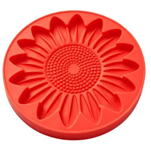 Sonnenblumen-Trittsteinform, Wiederverwendbare DIY-Beton-Gartenwegform