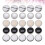 Metal Snap Fasteners for Sewing 50 pcs 8
