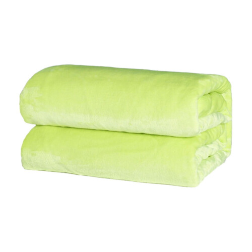Polyester Blanket Soft Warm Solid Color Throw for Bed or