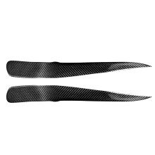Headlight Eyebrow Trim Cover Sticker Real Carbon Fiber for IS200 99-04 Car Exterior Styling Modified Accessories