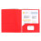Two-Pocket Letter Size Folder Holds 100 Sheets 8