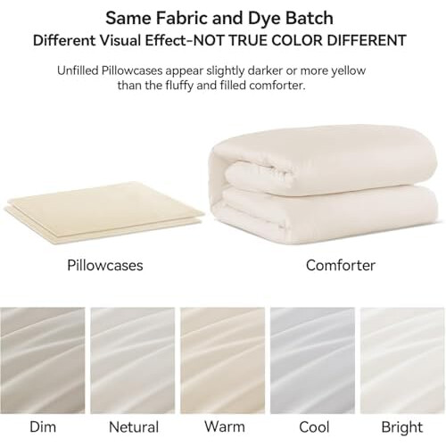 Queen Comforter Set Ivory 3-Piece Boho Lightweight Quilt 1
