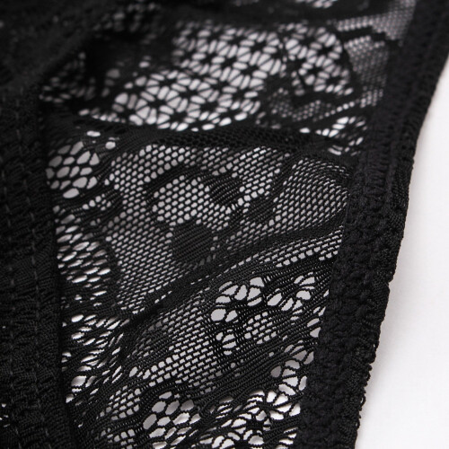 Men's Lace Bikini Underwear Nylon Briefs 1