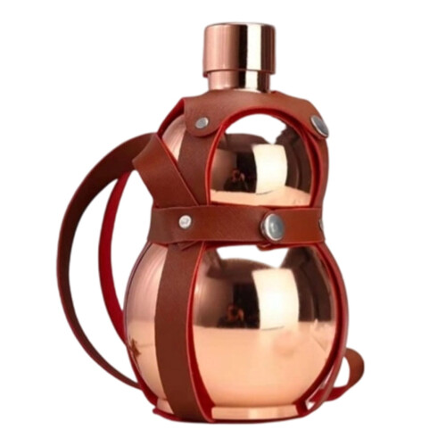 Stainless Steel Gourd Water Bottle 1 pc