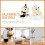 MLINS Bear Doll Pair for Couples Valentine Decoration Gift 6