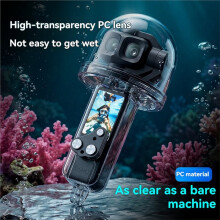 50M Dive Case for Osmo Pocket4 PRO Invisible Camera Underwater Waterproof Case Camera Accessories