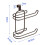 Over Tank Bathroom Toilet Paper Holder Space Saving 4