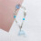 Dolphin Pendant Bracelet Star Beaded Adjustable Chain 7