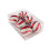 Red Electroplated Christmas Ornaments 6PCS 5