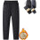 Waterproof Fleece-Lined Winter Pants Unisex 1