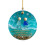 Acrylic Christmas Ornament 2D Flat Holiday Decor 1