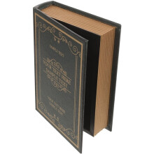 Fake Book Decorative Storage Box Vintage Style Home Office Shelf Organization Vintage Book Shelf Ornament Storage
