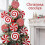 Candy Christmas Ornaments Set Red and White 4 pcs 1