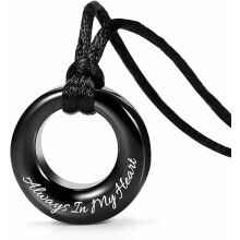 Circle of Life Eternity Urn Necklace for Human or Pet Ashes
