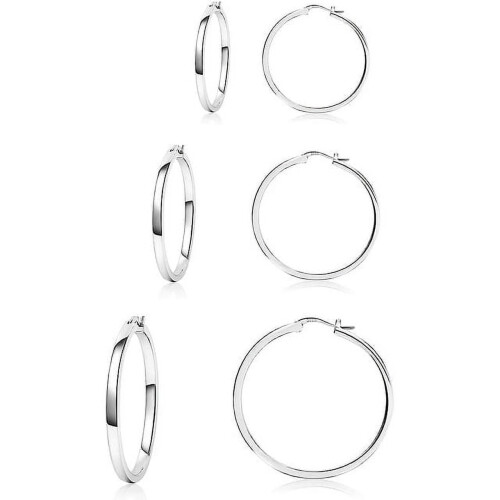Firefly Hope Sterling Silver Hoop Earrings Lightweight