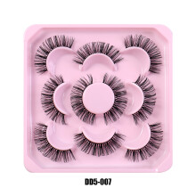 Russian Curl D-Curve False Eyelashes 5 Pairs