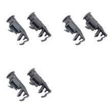6Pcs Windshield Washer Spray Nozzle Black Fit for Korando C New Actyon 2011+ 7842334000