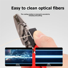 Detachable Fiber Optic Wiping Clip Adapte Detachable Integrated Fiber Wiping Clip Fiber Optic Wiping for Miller Pliers