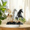 Acrylic Horse Figurine Decorative Ornament with Base 1