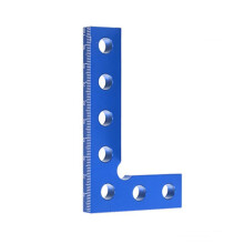 Aluminum Center Finder Tool 90 3.94 x 2.36 in Blue