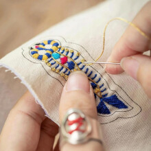 Embroidery Stitch Book Kit 106 Patterns 86 Tools