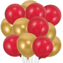 Latex Balloons Wedding Decoration 150 pcs Red and Gold